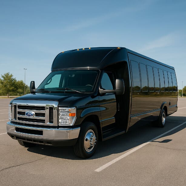 Overland Park Coach Bus Service 18 Passenger Minibus