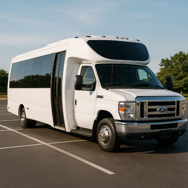 Overland Park Coach Bus Service 20 Passenger Minibus