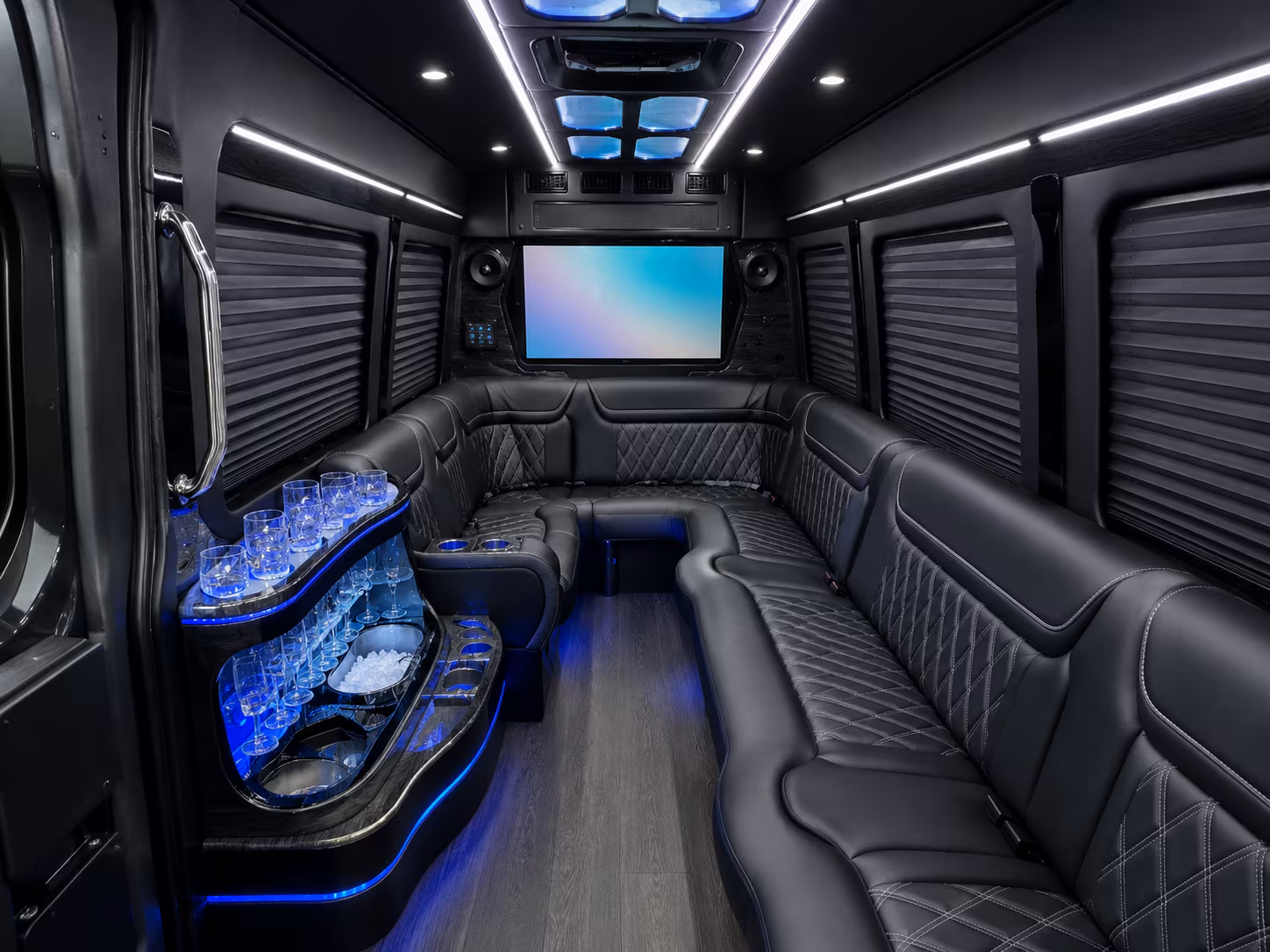 bus rental services for employers near the overland park convention center