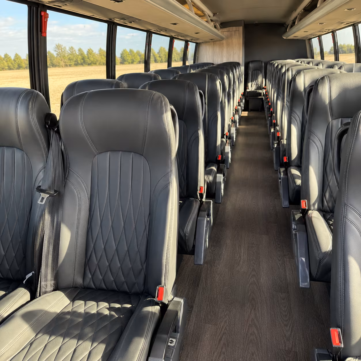 can i book a one way a round trip or a multi day package for a bus rental in overland park