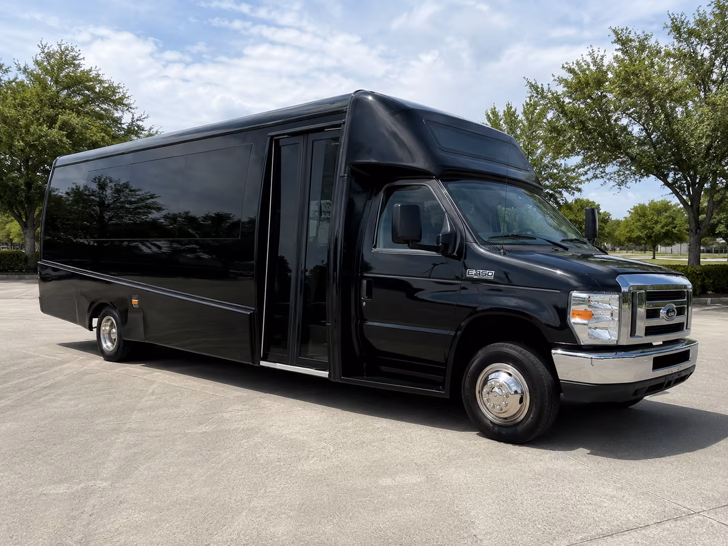 charter buses for large prom groups across johnson county
