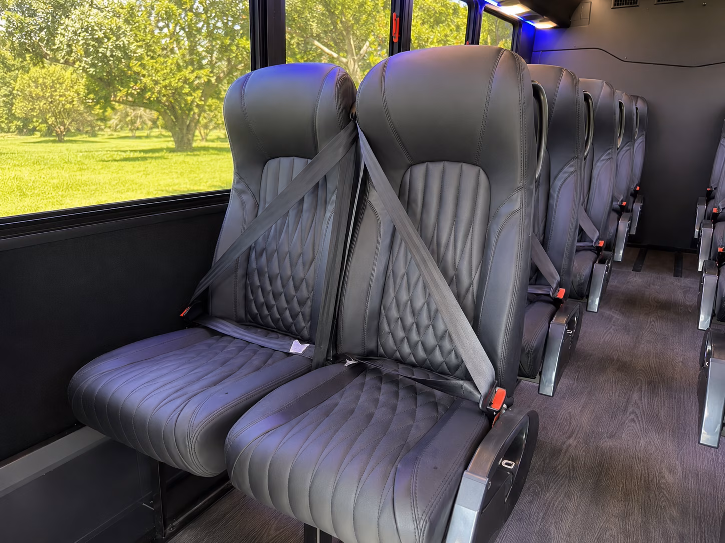 charter buses for multi day overland park wedding weekends