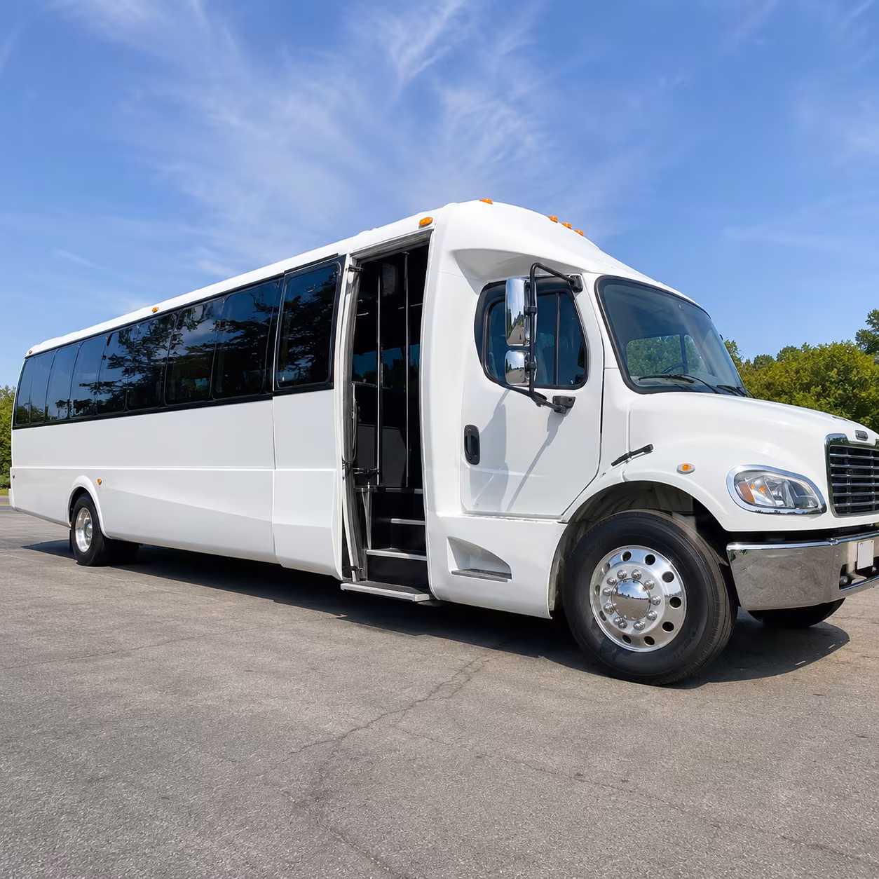 corporate event and conference buses in overland park