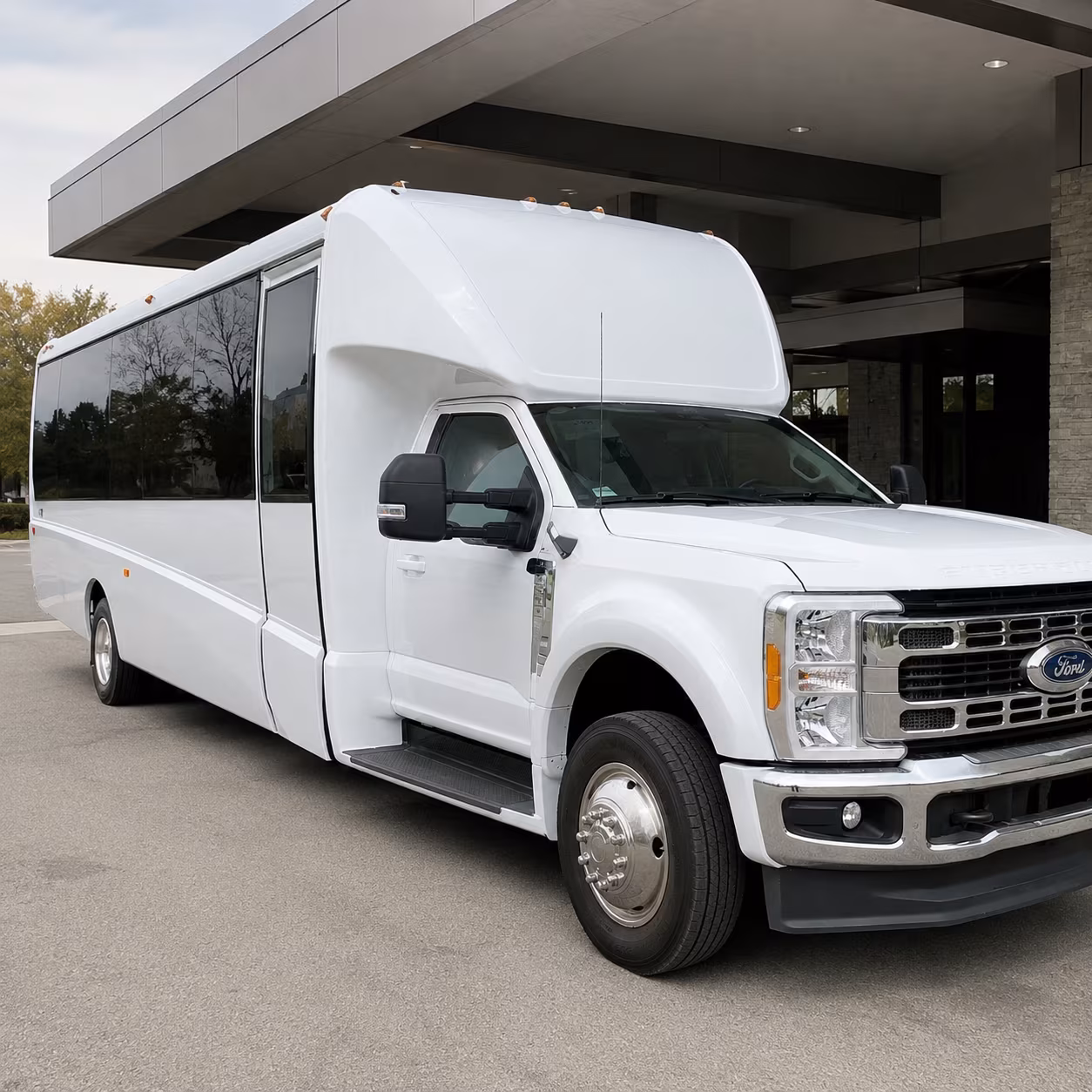 hotel to venue shuttle buses for overland park corporate conferences and multi day events