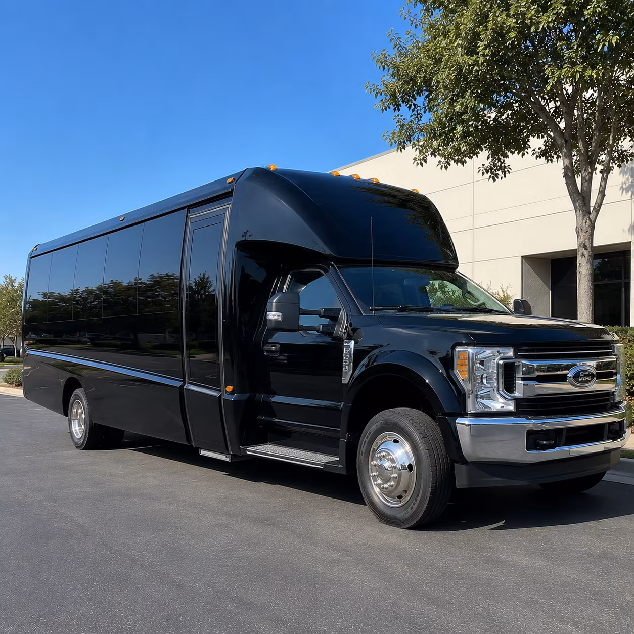 minibuses and sprinter vans for executive corporate transportation in overland park