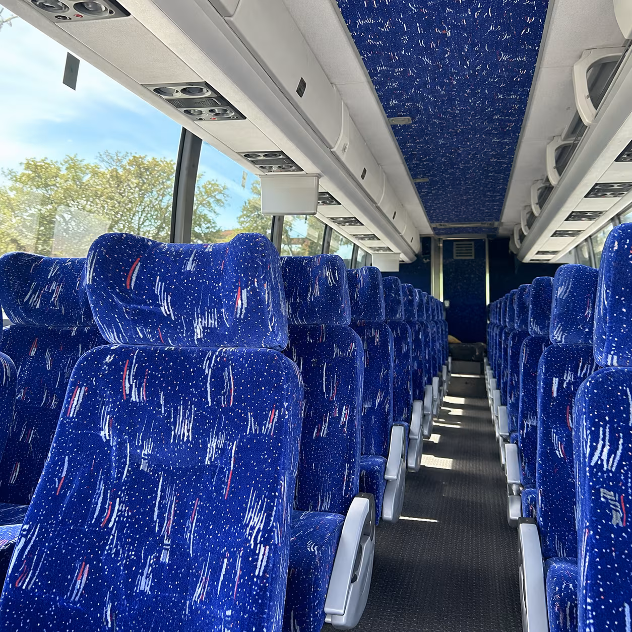 overland park religious group transportation onboard seating