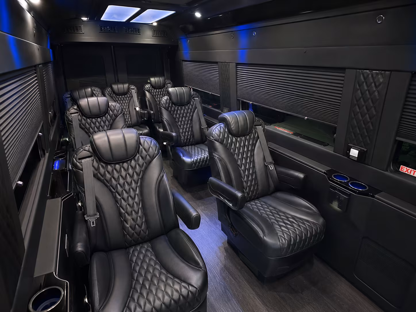overland park sprinter van with driver interior