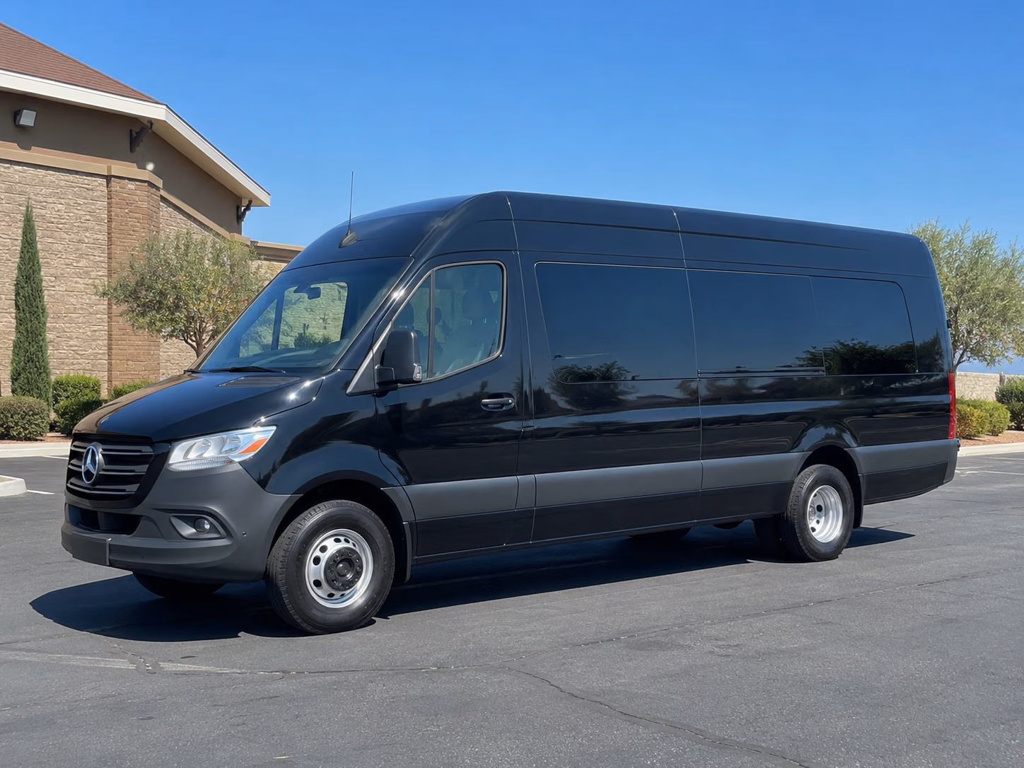 overland park sprinter van with driver