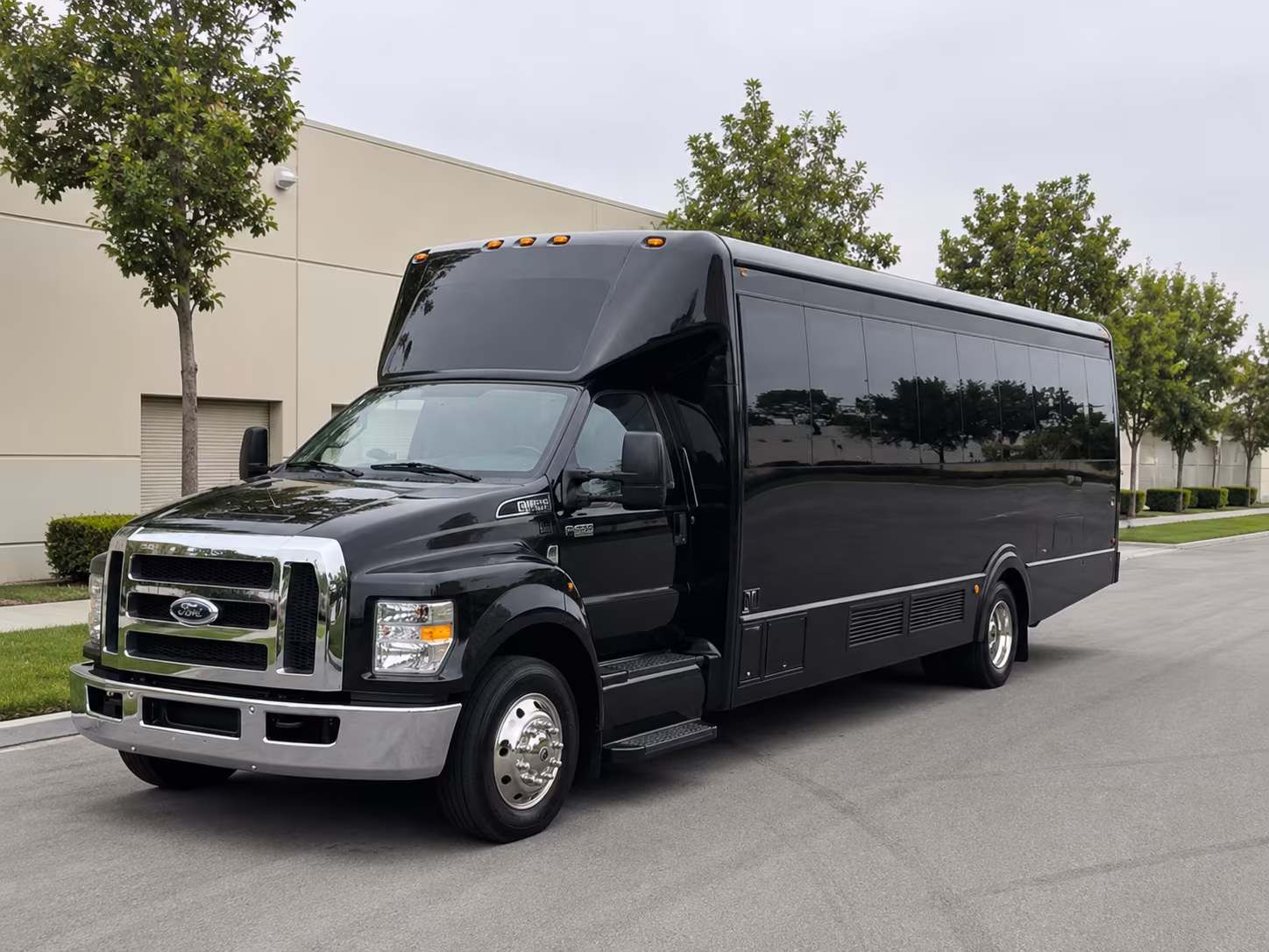 overland park wedding party bus rental