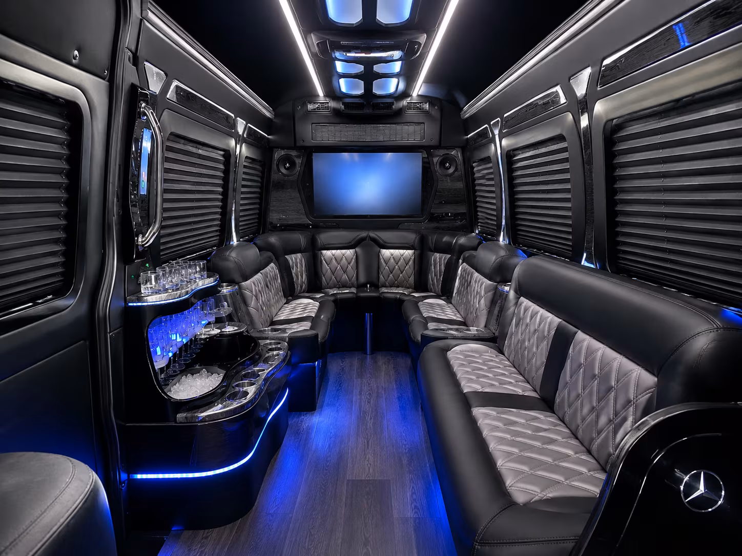 rehearsal dinner bus rentals across the kansas city metro
