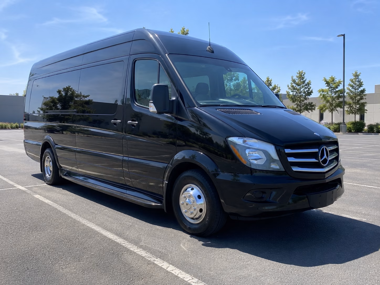 sprinter vans and limos for intimate prom groups in overland park